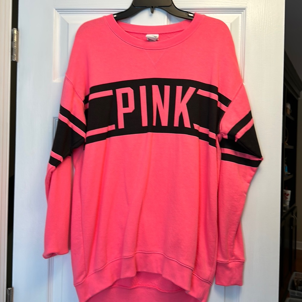Pink  xs long sweat shirt